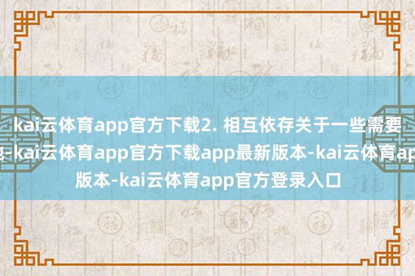 kai云体育app官方下载2. 相互依存关于一些需要防爆保护的斥地-kai云体育app官方下载app最新版本-kai云体育app官方登录入口