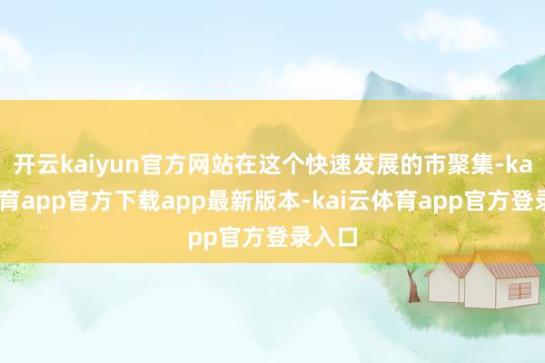 开云kaiyun官方网站在这个快速发展的市聚集-kai云体育app官方下载app最新版本-kai云体育app官方登录入口